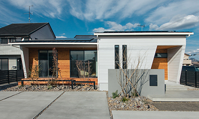 掛川二瀬川平屋モデルハウス